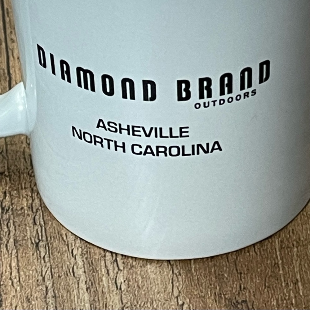 M WARE DIAMOND BRAND OUTDOORS Asheville, North Carolina Coffee Cup Mug - Picture 5 of 7